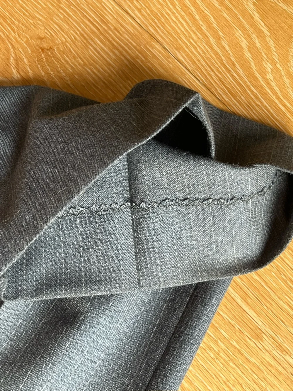 Men's Vintage Western Three-Piece Suit, Blueish-Gray